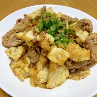 簡単★豚肉とキャベツのピリ辛炒め